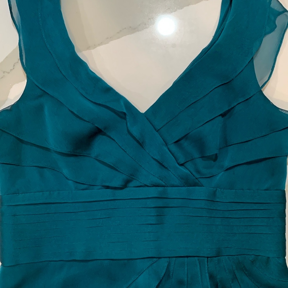 Adrianna Papell Teal Dress